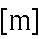 m